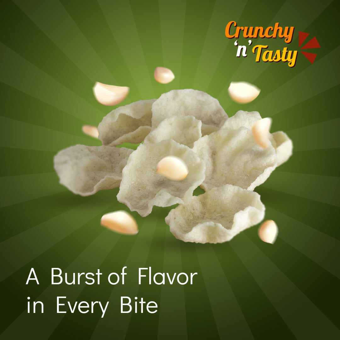 Healthy Garlic Vadam