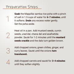 Mappillai Samba Poha Kichadi preparation