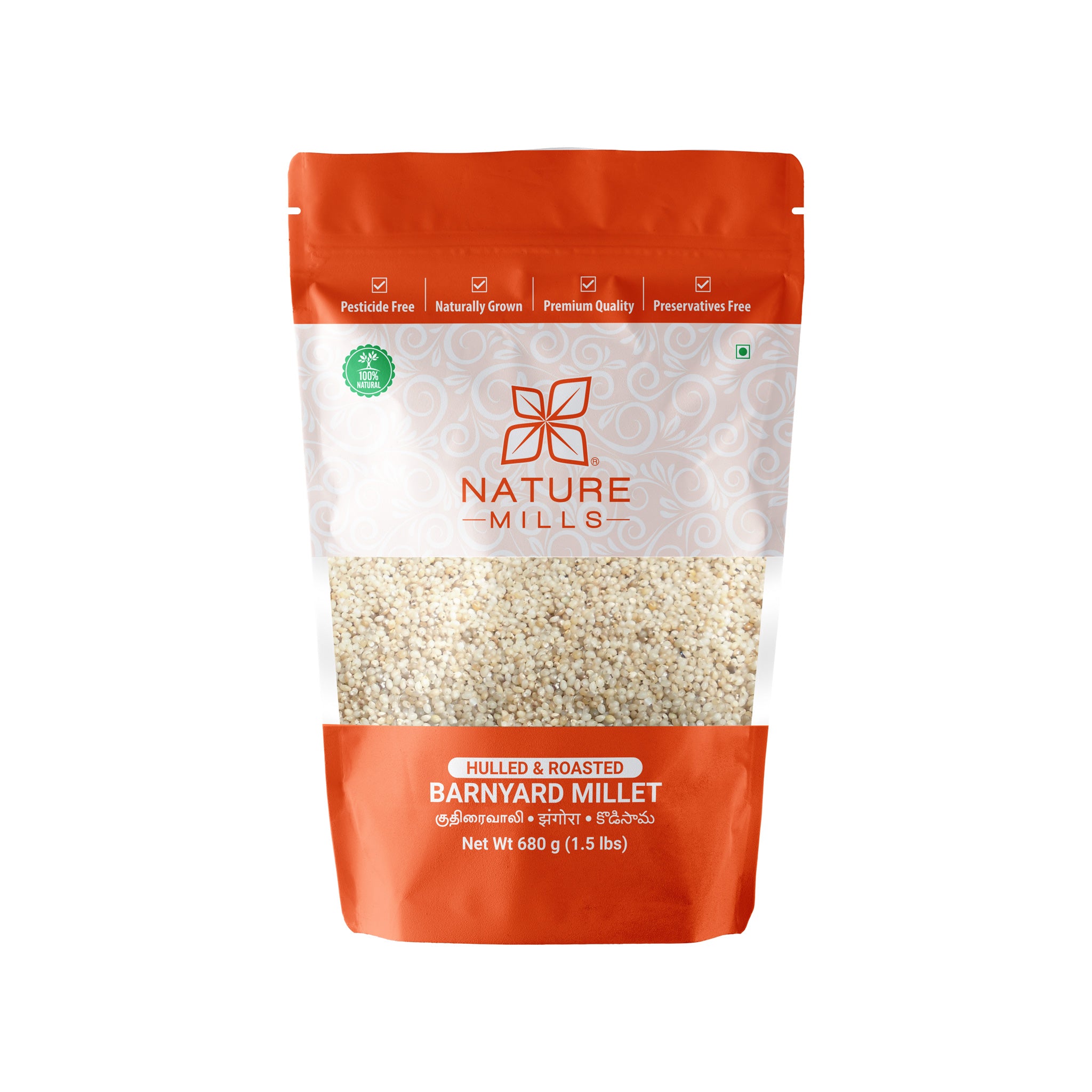 Low GI Barnyard Millet - Gluten Free Barnyard Grain