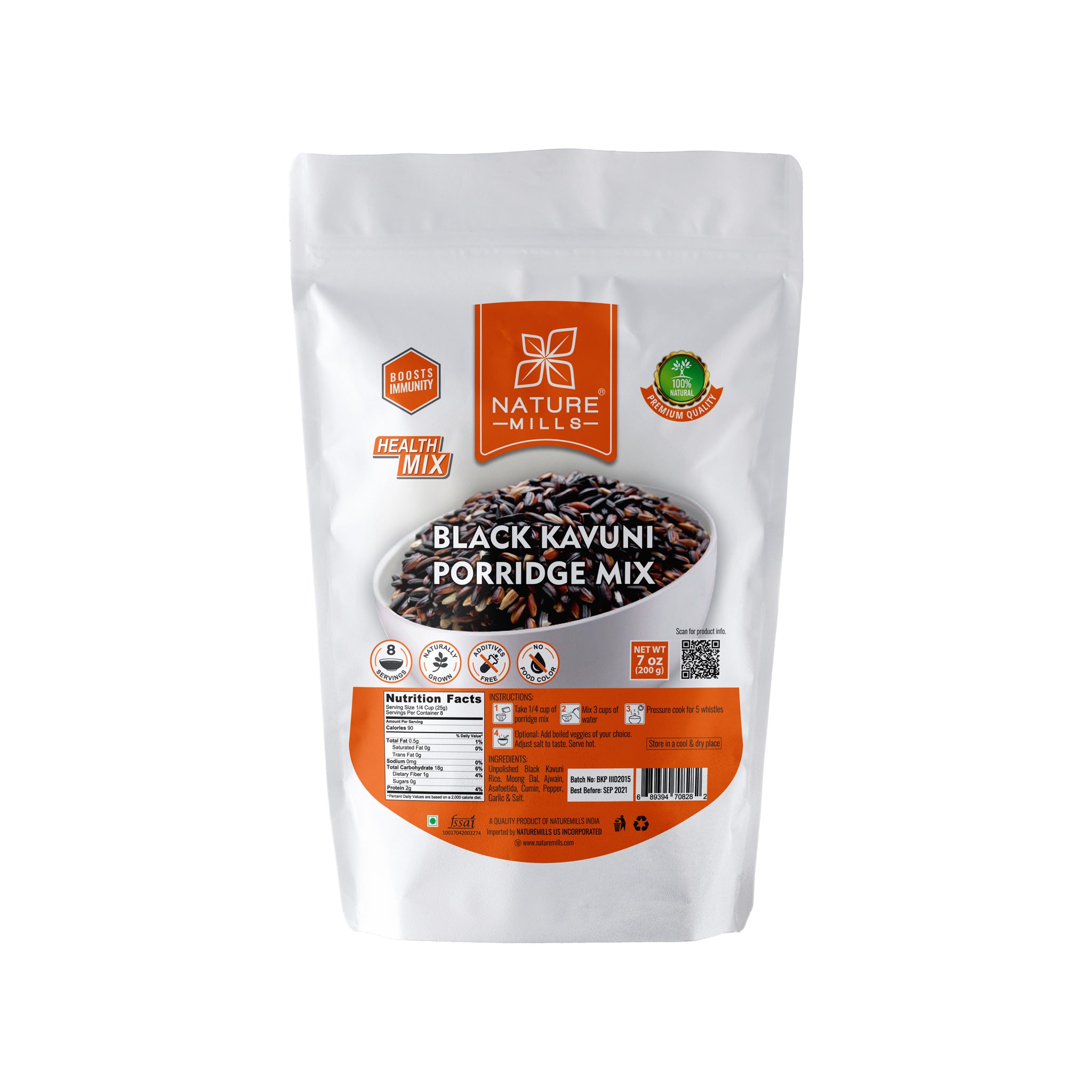 Black Rice Porridge Mix