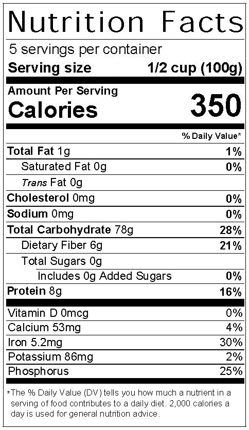 Millet Alternative Rava