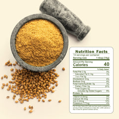 Coriander Powder Nutrition Information