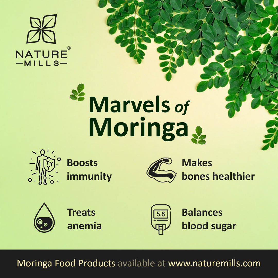 Nature Mills Moringa Powder benefits