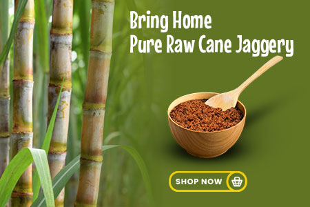 Pure Raw cane Jaggery sugar - Nature Mills - Mobile Slider