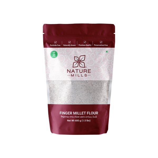 Finger Millet Flour 100 Natural NatureMills