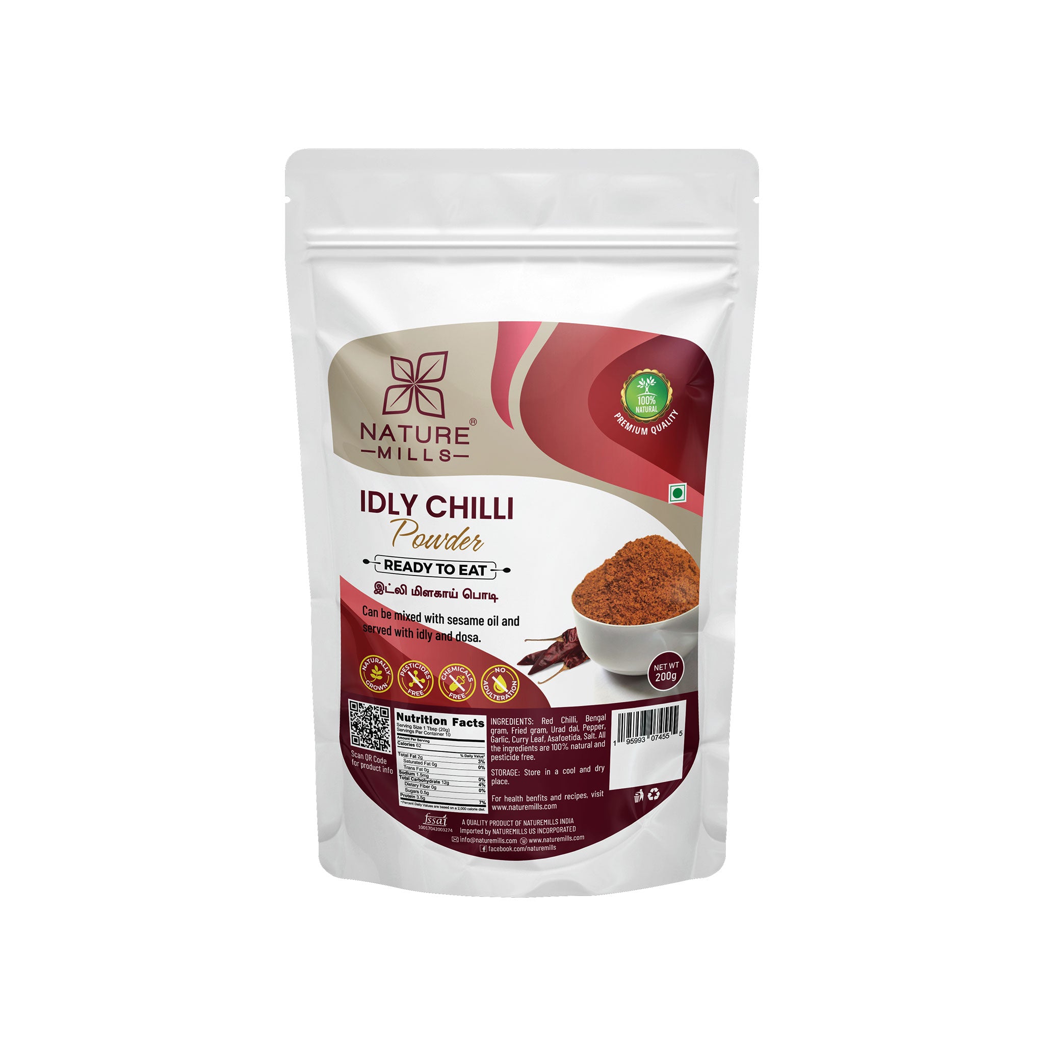 Spicy Idli Chilli Powder